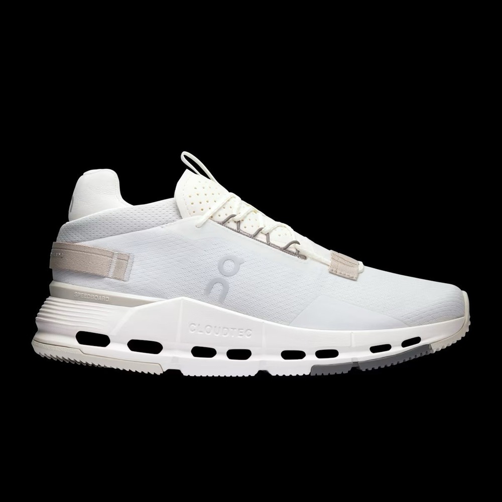 On Cloudnova 2 Women 9 Ice Sand White Sneakers CloudTec 3WE30222053 EU40.5
